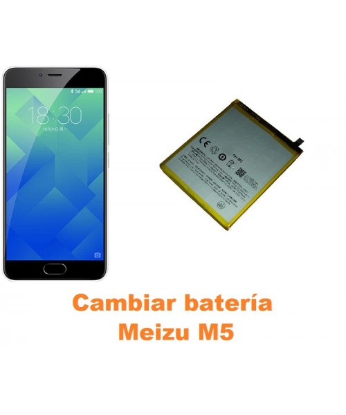 Cambiar batería Meizu M5