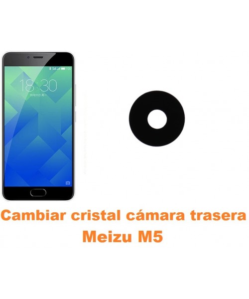 Cambiar cristal cámara trasera Meizu M5