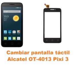 Cambiar pantalla táctil cristal Alcatel Orange Rise 30 OT-4013