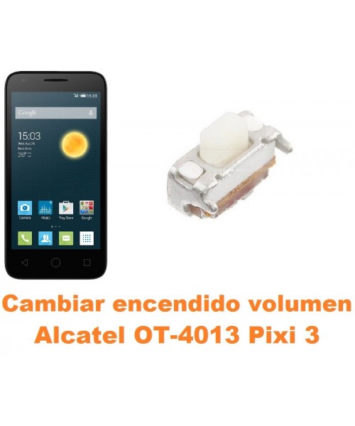 Cambiar encendido y volumen Alcatel Orange Rise 30 OT-4013