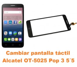 Cambiar pantalla táctil cristal Alcatel OT-5025 Pop 3 5.5´