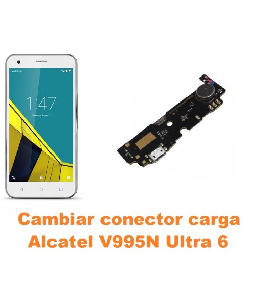 Cambiar conector carga Alcatel V995N