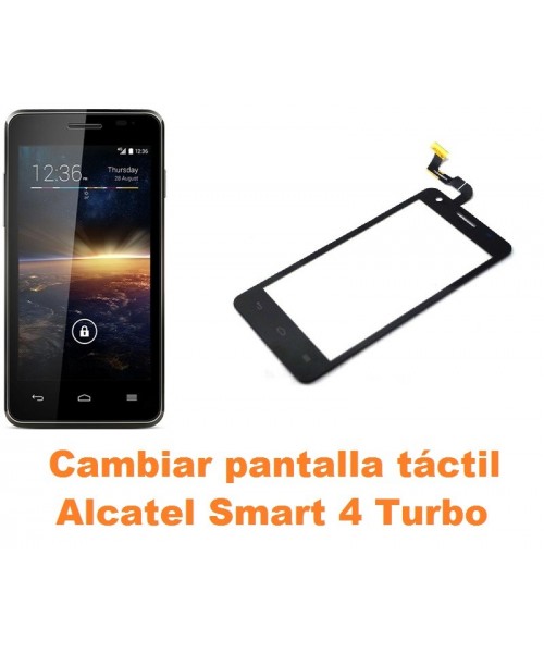 Cambiar pantalla táctil cristal Alcatel Smart 4 Turbo