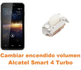 Cambiar encendido y volumen Alcatel Smart 4 Turbo