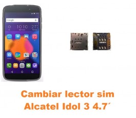 Cambiar lector sim Alcatel Idol 3 4.7