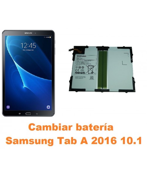 Cambiar batería Samsung Tab A 2016 10.1 T580 T585