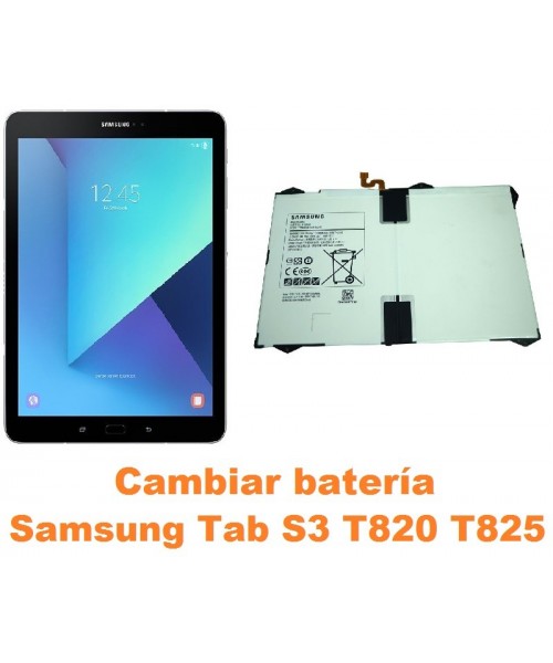 Cambiar batería Samsung Tab S3 T820 T825