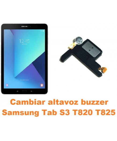 Cambiar altavoz buzzer Samsung Tab S3 T820 T825