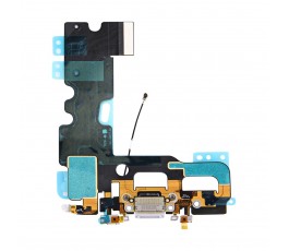 Flex conector carga y micrófono para iPhone 7 gris
