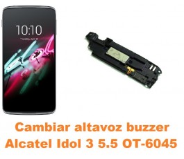 Cambiar altavoz buzzer Alcatel OT-6045 Idol 3 5.5