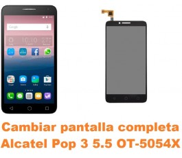 Cambiar pantalla completa Alcatel OT-5054X Pop 3 5.5