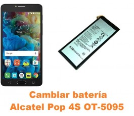 Cambiar batería Alcatel OT-5095 Pop 4S