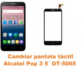 Cambiar pantalla táctil cristal Alcatel OT-5065 Pop 3 5´