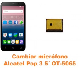 Cambiar micrófono Alcatel OT-5065 Pop 3 5´