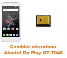 Cambiar micrófono Alcatel OT-7048 Go Play