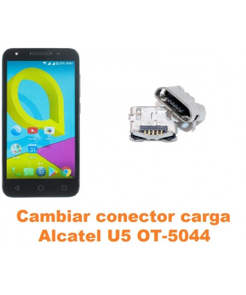 Cambiar conector carga Alcatel OT-5044 U5
