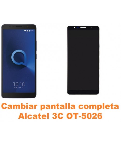 Cambiar pantalla completa Alcatel OT-5026 3C