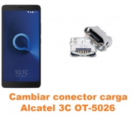 Cambiar conector carga Alcatel OT-5026 3C