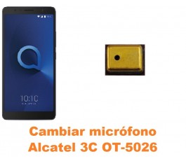 Cambiar micrófono Alcatel OT-5026 3C