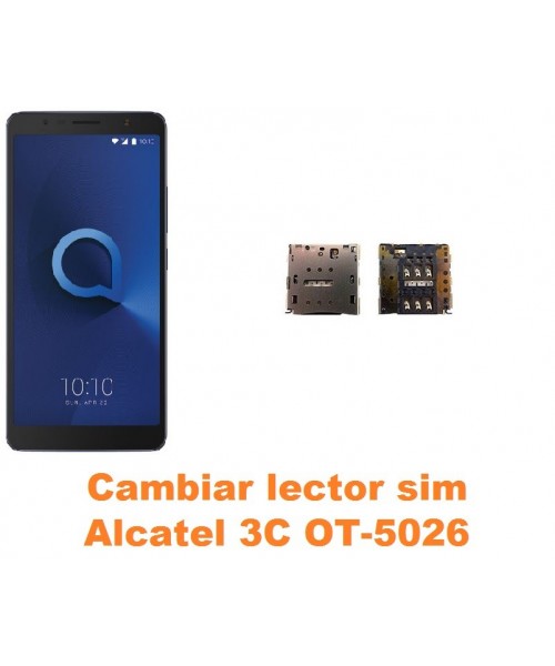 Cambiar lector sim Alcatel OT-5026 3C