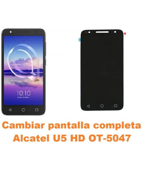 Cambiar pantalla completa Alcatel OT-5047 U5 HD