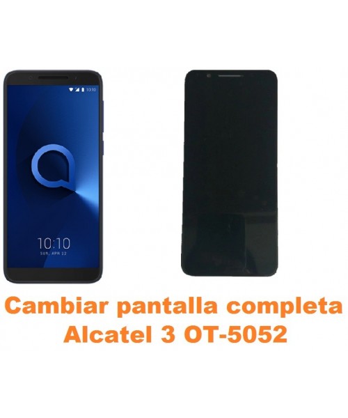 Cambiar pantalla completa Alcatel OT-5052 3