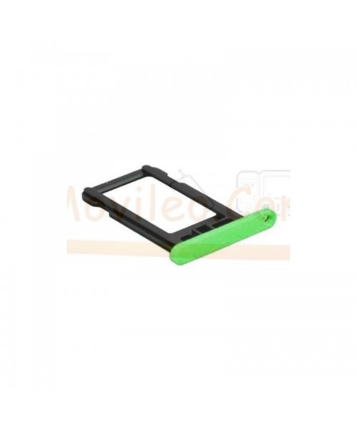 Bandeja Porta Sim Verde para iPhone 5c - Imagen 1