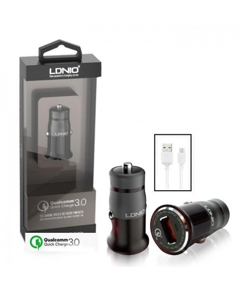 Cargador de coche Lightning Ldnio C304Q