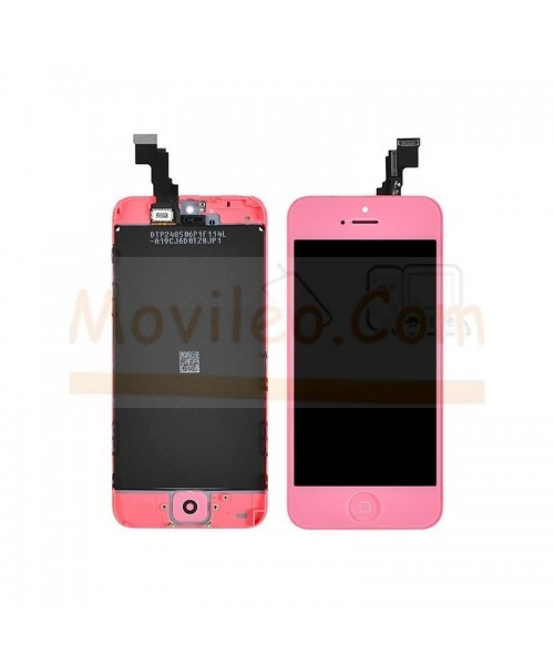 Pantalla completa rosa para iPhone 5C - Imagen 1