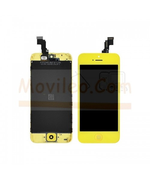 Pantalla completa amarilla para iPhone 5C - Imagen 1