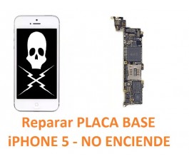 Reparar placa base iPhone 5...