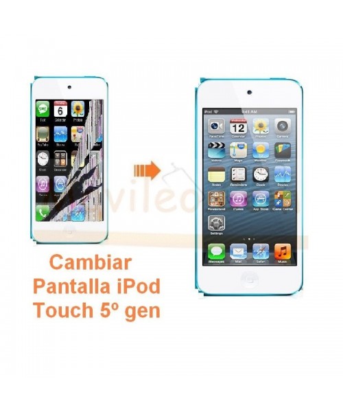 Cambiar Pantalla Completa iPod Touch 5º Generacion - Imagen 1