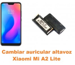 Cambiar auricular altavoz...