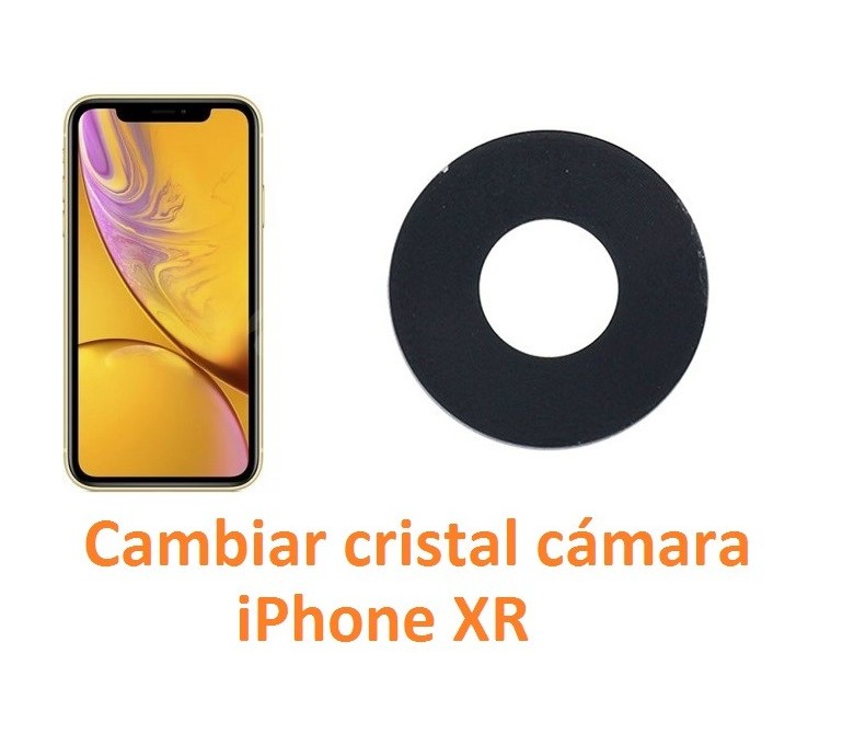 Cambio de cristal trasero iPhone XR