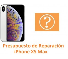 Presupuesto de reparación...