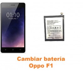 Cambiar batería Oppo F1