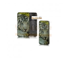 Carcasa trasera, tapa de batería modelo tigre para iPhone 4 - Imagen 1