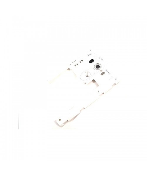 Carcasa Intermedia con Botones de Desmontaje para Lg Optimus G3 D855 Blanca - Imagen 1
