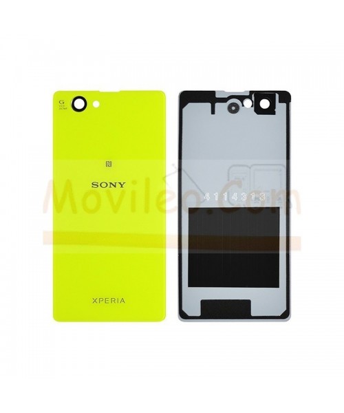 Tapa Trasera Amarilla Sony Xperia Z1 Compact M51W D5503 Z1C - Imagen 1