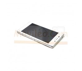 Pantalla completa táctil lcd y marco Sony Xperia M2 Blanco - Imagen 5