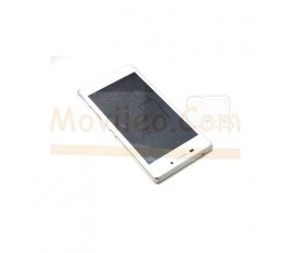 Pantalla completa táctil lcd y marco Sony Xperia M2 Blanco - Imagen 8