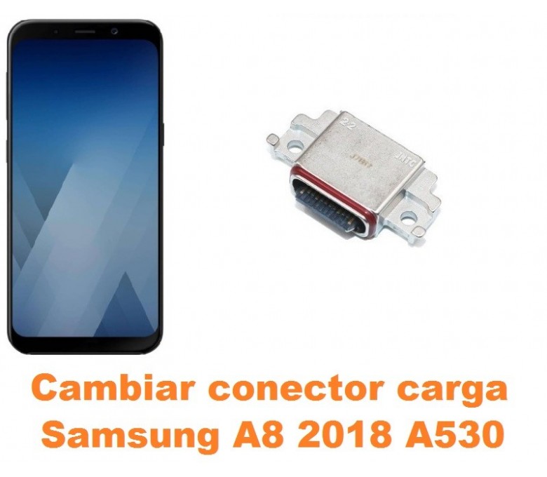 dialecto Mal himno Nacional Cambiar Conector Carga Samsung A8 2018 A530 Reparación de Móvil