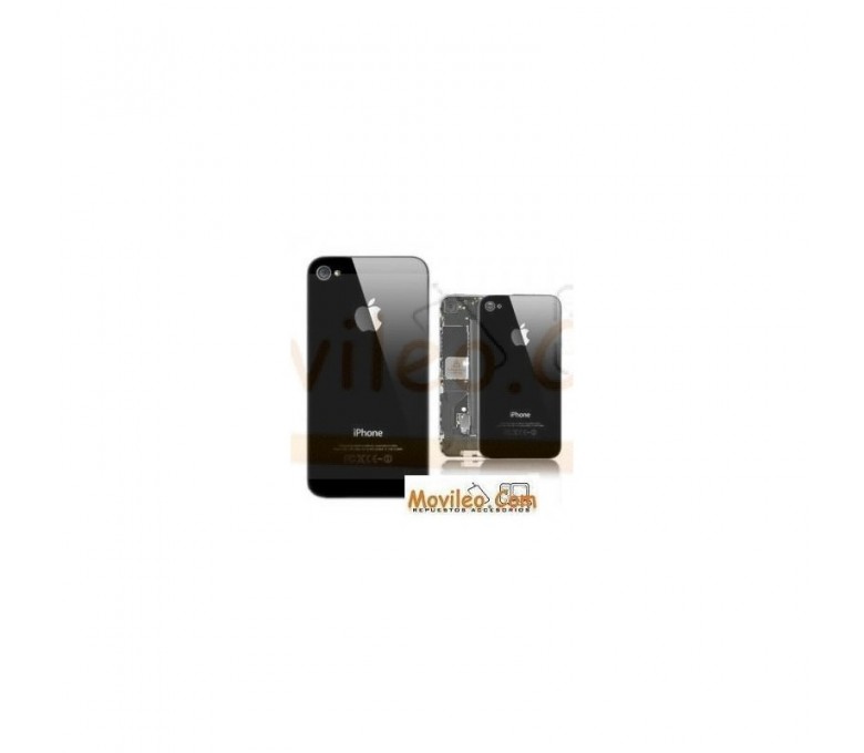 Carcasa trasera  tapa de batería negra para iPhone 4g - Imagen 1