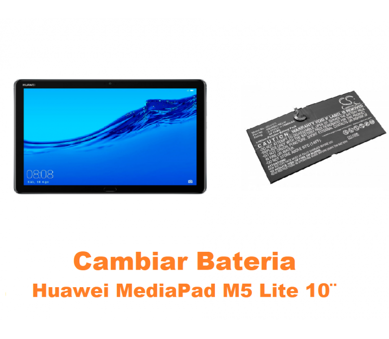 Cambiar Bateria Huawei MediaPad M5 Lite 10¨ Online | Madrid