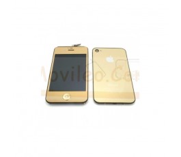 Kit Completo Oro iPhone 4G Pantalla + Tapa + Botón home - Imagen 1
