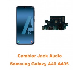 Cambiar Jack Audio Samsung...