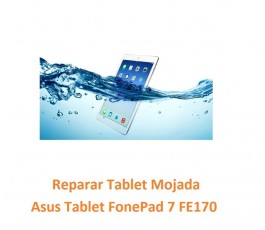 Reparar Tablet Mojada Asus...