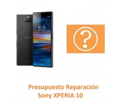 Presupuesto Reparación Sony...