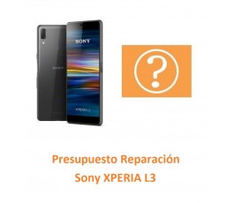 Presupuesto Reparación Sony...