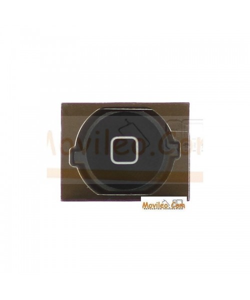 Botón de menú home completo negro para iPhone 4S - Imagen 1